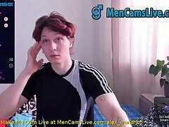 Sexy redhead College masturbating Part 6 doing a Cam Show