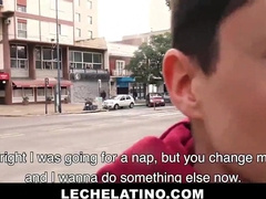 Wonderful Latino Lad Gives Epic Oral And Hops On Sans a condom Lollipop