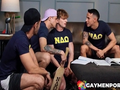 Nico Coopa, Gay Porn And Des Irez In Pledges Strike Back 7 Min