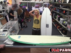 Blond Gets A Manstick In His Jaws And Pulverize Him In The Bum