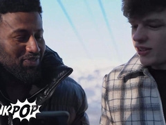 TWINKPOP - Braxton Cruz Gets A Hand-job In The Torrid Bath, Then Plows A Twunk In Doggy-style