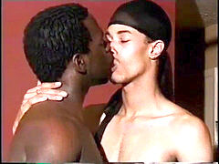 grizzly gets meaty cock sucked by dude on couch and pulverizes him