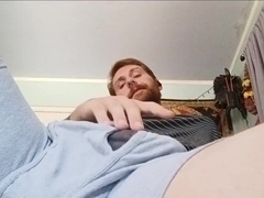 Dom taunting you with his XXL succulent man meat