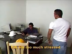 Latin Making Love in Office