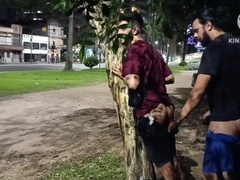 HAIRY MAN CRAMMED MY RUMP WITH SPUNK IN THE SQUARE.