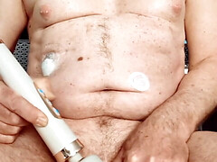 Slow motion massage satisfaction