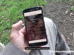 Blonde, Sucer une bite, Gorge profonde, Allemand, Lunettes, Branlette thaïlandaise, Hd, Public