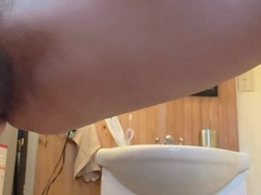 18, アジア人, カワイイ, 毛深い, 小柄, 放尿, ティーン, オッパイの