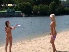 Enthousiasteling, Strand, Naakt, Nudist, Openbaar