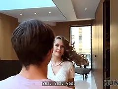 Gehörnter ehemann, Tschechisch, Freundin, Hd, Natürlichen titten, Pov, Realität, Jungendliche (18+)