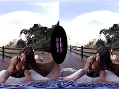 3d, 美女, デカチン, デカパイ, フェラチオ, ハメ撮り, 現実, シーメール