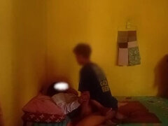 Amateur, Asiatique, Couple, Éjaculation interne, Indonésienne, Chatte, Adolescente, Épouse