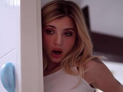 Tchèque, Européenne, Doigter, Hd, Embrassement, Lesbienne, Léchez, Nénés