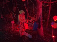 Freaky Clown Party with EdgesOfReality - Big Tits Outdoor Fetish Group Sex