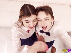 アナル, ブロンド, 茶髪の, チン, ハードコア, Hd, 異人種間, 三人