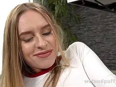 Blond, Seksspeelgoed, Sportzaal, Hd, Likken, Pompen, Kut duiken, Tieten likken