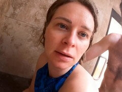 Leie, Blasen, Fesselspiele, Paar, Spermaladung, Selbstgemacht, Sklave, Toilette