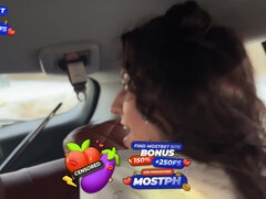 Amateur, Grosse bite, Voiture, Tir de sperme, Ex petite amie, Doigter, Russe, Adolescente