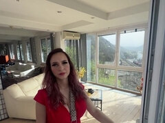 Grote mammen, Pijpbeurt, Europees, Hd, Natuurlijke tieten, Pornster, Gezichtspunt, Verleid