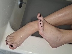 Américain, Derrière les coulisses, Pieds, Massage, Mature, Softcore, Spandex