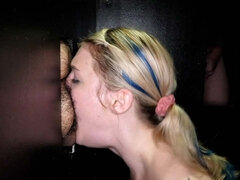 Amateur, Rubia, Mamada, Corridas, Garganta profunda, Ébano, Grupo, Interracial