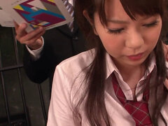 Toying and abusing the submissive Japanese slut Yu Ayana