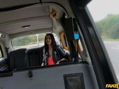 Noire, Voiture, Robe, Faciale, Bâillonner, Talons, Piercing, String