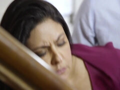 Braunhaarige, Vollbusig, Pummelig, Milf, Mutti, Nylon, Strümpfe, Swingers