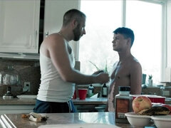 Dominant DILF is punishing the disobedient stepson