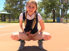 ズームショット, エクストリーム, 指いじり, オナニー, オーガズム, 一人, おもちゃ, スカートのぞき