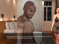 Dreidimensional, Britisch, Gehörnter ehemann, Ehemann, Nackt, Ehefrau