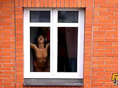 Braunhaarige, Spermaladung, Hd, Milf, Monster, Öffentlich, Schreiend