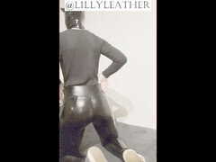 Blasen, Fesselspiele, Füsse, Latex, Leder, Maske, Elasthan, Strümpfe