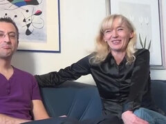 Amateur, Rubia, Corridas, Alemán, Retro, Chupando, Trio, Mojado