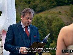 Braut, Europäisch, Fetisch, Hardcore, Im freien, Öffentlich, Titten