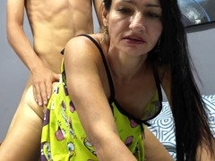 Amateur, Pareja, Cornudo, Madres para coger, Anilingus, Madrastra