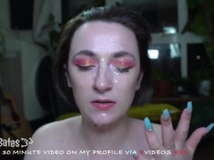 Yoga Teacher Fucks Student's Throat and Ass - Rough Anal & Huge Facial Cumshot