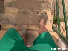 Kont, Mooi, Diep in de keel, Hd, Buiten, Kut duiken, Tatoeage, Trio