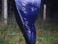 Ongeluk, Enthousiasteling, Blond, Brits, Auto, Fetisj, Openbaar, Nat