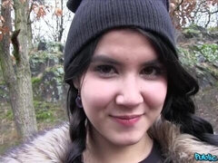 Mamada, Morena, Estilo perrito, Tetas naturales, Al aire libre, Pov, Adolescente, Tetas