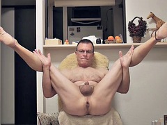 Pieds, Fétiche, Fétiche des pieds, Béant, Homosexuelle, Insertion, Mature, Jouets