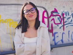 Petite Latina Teen Lucy Mendez German Scout Casting Fuck - Small Tits, Blowjob & Cumshot