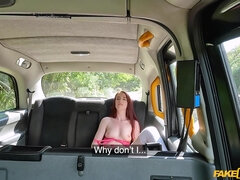 Isabella Both is playing with vibrator in the Fake Taxi