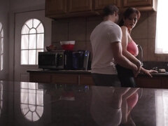 Arsch, Grosser arsch, Grosse titten, Blasen, Familie, Frau, Büro, Jungendliche (18+)