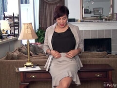 Lucy Dutch is the hottest all-natural teacher here