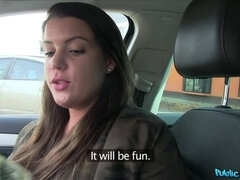 Amateur, Voiture, Éjaculation interne, En levrette, De plein air, Pov, Public, Chatte