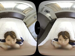 Japanese Student POV Heat Fuels Wild Ultra Virtual Passion Play