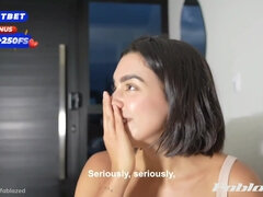 Enthousiasteling, Latijnse vrouw, Pissen, Gezichtspunt, Kut duiken, Douche, Tieten likken, Vreemd