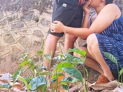 Beso negro, Gorda, Culo grande, Gordita, Pareja, Al aire libre, Bomba, Coño