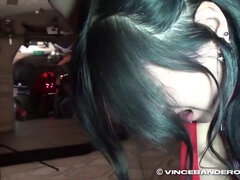 Anal, Morena, Tetona, Garganta profunda, Humillación, Interracial, Natural, Medias largas